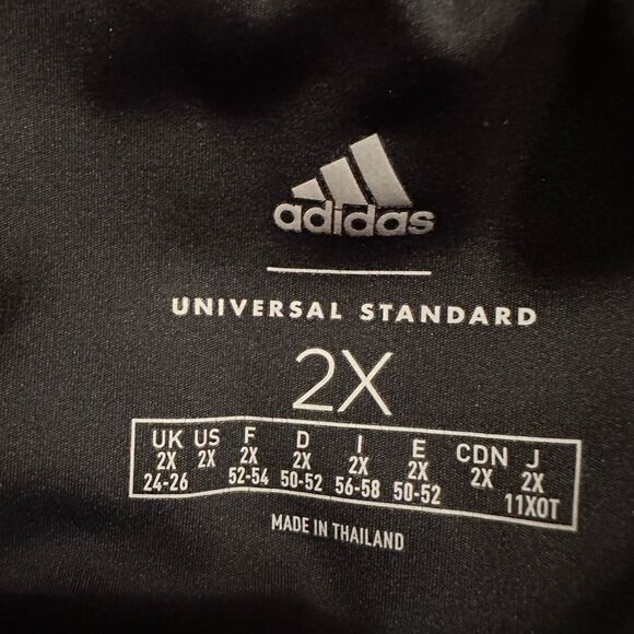 ADIDAS X UNIVERSAL STANDARD 3-STRIPES 7/8 TIGHTS BLACK - Picture 7 of 9